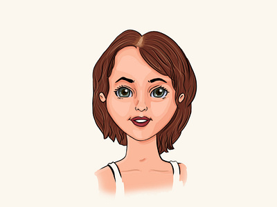 woman portrait cartoon cartoon character cartoons character