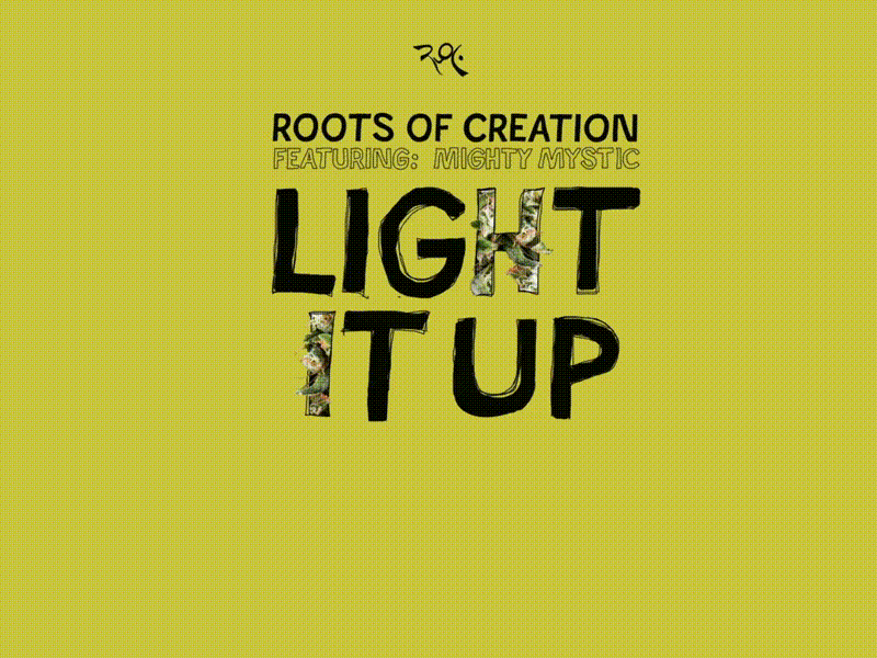 Light it Up aftereffects animation animation design cover art fire motion design typography