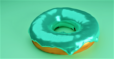 GOLDEN DONUTELLA 3d 3d animation 3d art 3d artist blender blender3d blender3dart donut donut day donuts food gold golden model modeling render rendering