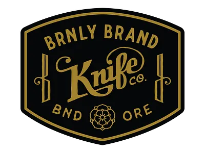 Brnly Brand - Patch Designs badge branding design icon illustration illustrator logo minimal typography vector