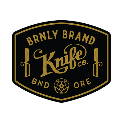 Brnly Brand - Patch Designs badge branding design icon illustration illustrator logo minimal typography vector