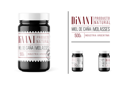 Dinant Molasses art direction branding graphic design labeldesign logotype typography