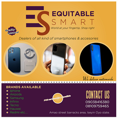 equitable smart flyer brand identity design graphic design logo