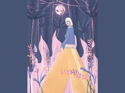 ditys - ici.jozi art artwork illustration jungle tropical