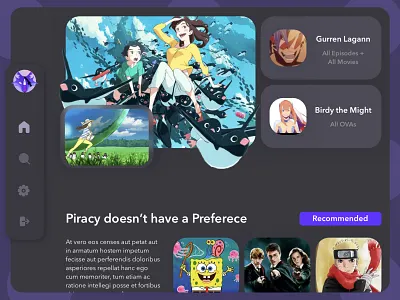 Galaxy Fox Bay - Home dashboad design figma movies platform player ui show streaming typography ui ux vector web