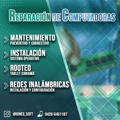 Computadoras reparación