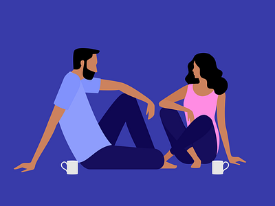 Shot#168 flatcolors illustration minimalistic vector