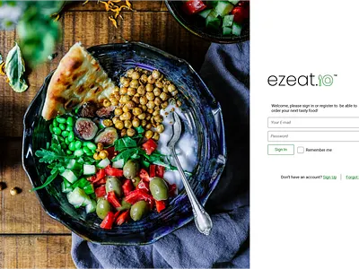 ezeat.io interface logo ui