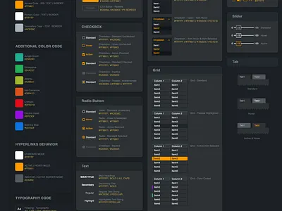 DSM Interface Foundation & Components dsm interface onemarketdata ui