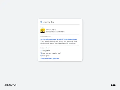 Search advanced cartoon challenge dailyui search searchbar