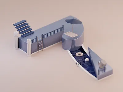 7 3d 3d art 3dart blender blender3d isometric lowpoly minimal