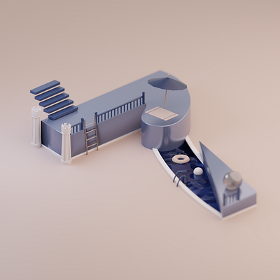 7 3d 3d art 3dart blender blender3d isometric lowpoly minimal