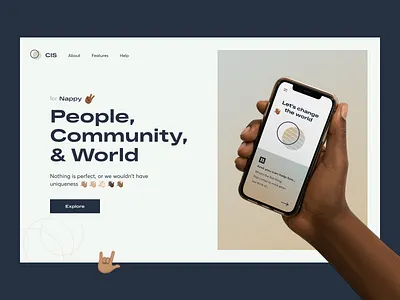 The All Hands Collection - Homepage allhands app cis community emoji hands homepage landing landingpage metalab mockups nappy people playoff product page productdesign rebound uiux world
