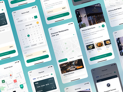 Resto - Restaurant Finder App app app design figma finder food mobile design restaurant ui ux