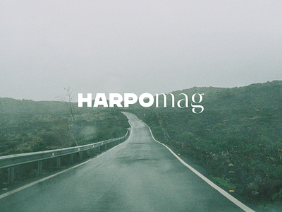 Harpo Mag logo brand branding branding design design graphic design logo logo designs logodesign minimal typography