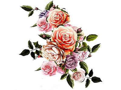 flowers flower motif textile textile design