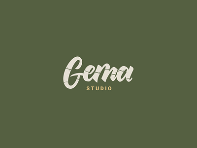 Gema Studio bamboo logo logotype