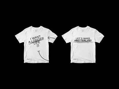 t-shirt#001 – LONGLIFE PROJECT branding design t shirt design tshirtdesign typography