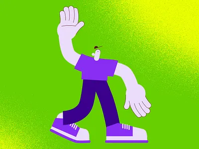 Pinheads characters flat illustration library vector illustration