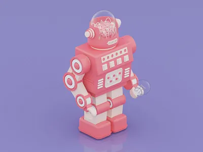 Robot3000 3d 3d art animation app design blender3d c4d character cinema4d design illustration illustrator isometric octane octanerender product design render robot uidesign web design