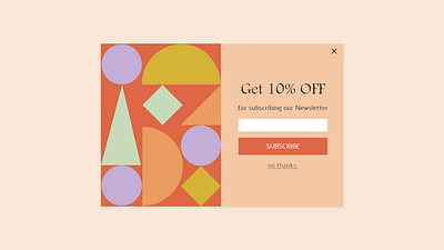 daily ui challenge - popup/ overlay daily 100 challenge dailyui minimal overlay popup