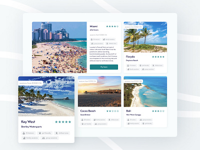 Link Adventures — Proposed locations design locations ocean surfing ui ux