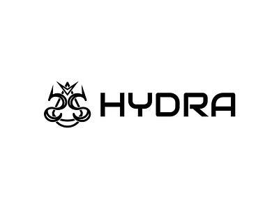 HYDRA - plumbing services branding design illustration logo