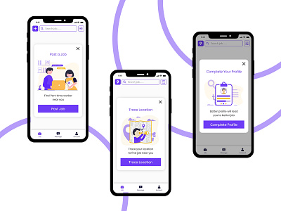 Make feature talk & let user decide app app design application art design illustration illustrator job application product product design productdesign ui ui ux ui design uidesign uiux ux ux ui uxdesign uxui