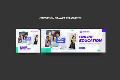 Social media banner fr education banner education instagram marketing media social