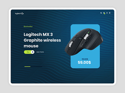 Ecommerce - Logitech concept website brand design camera design e commerce ecommerce headphone interactivevision intervi listing logitech mouse product product page shop slider tech technology ui ux webdesign