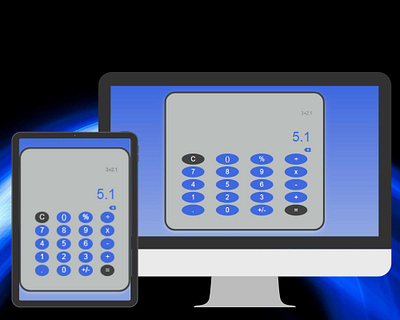 Calculator DailyUI 004 css daily 100 challenge daily ui dailyui dailyuichallenge design desktop desktop design front end front end front end development frontend html html css ui web web design webdesign website website design