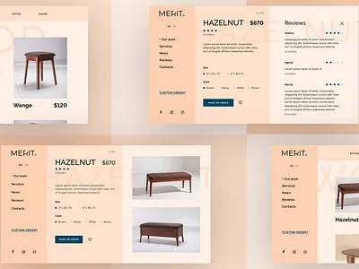 Furniture Factory Website Redesign branding clean ui drid flat furniture furniture app furniture store grid layout online shop online store pastel colors pastels simple logo ui ux webdesign