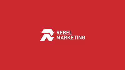 Rebel Marketing logodesign design identity branding letter r logo logo marketing rebel red