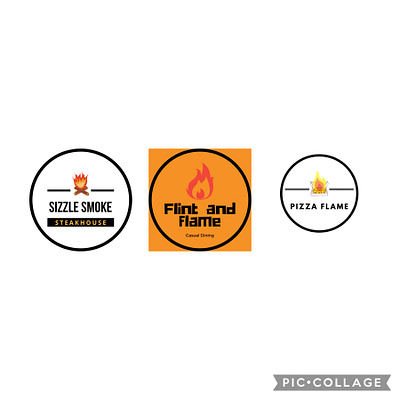 Day 10 of #dailylogochallenge canva dailylogochallenge design flame logo logodesign restaurant