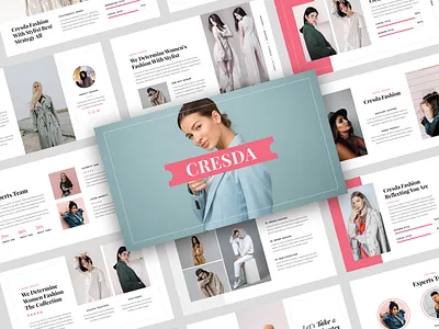Cresda – Fashion & Clothing Store Presentation Template artist beauty boutique brand casual clothes clothing collection ecommerce fashion men hypebeast lifestyle makeup model photography portfolio shirt shopping skincare