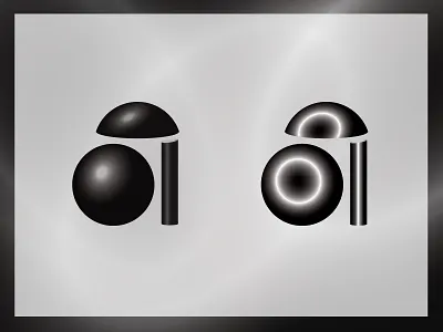 Letter A_ver.2 black black and white branding graphic design letter letter a lettering lettermark logo logo design mark vector white