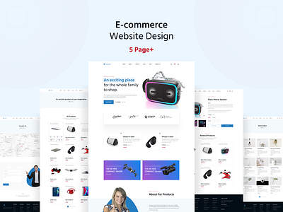 Shopify E-commerce website Design clean design ecommerce electronics website eshop landing landing page minimal minimalism product sale shop shopify shopify landing pagee ui ui ux design ux web web design website