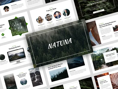 Natuna – Environment & Ecology Presentation Template animal botanical business company profile corporate business earth eco ecology environment environmental forest geographic green infographic natural nature organization personal branding rewenable solar energy