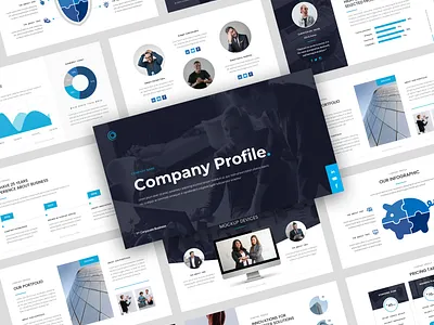 Company Profile Presentation Template advisor annual report branding business plan chart company profile consultant consulting corporate business data analysis finance financial infographic insurance pitchdeck professional project proposal startup timeline