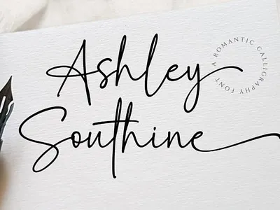 Ashley Southine font classy