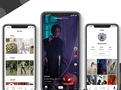 TikTok Clone in React Native android app template development ios mobile mobile app mobile app development mobile design mobile templates music react native social tiktok