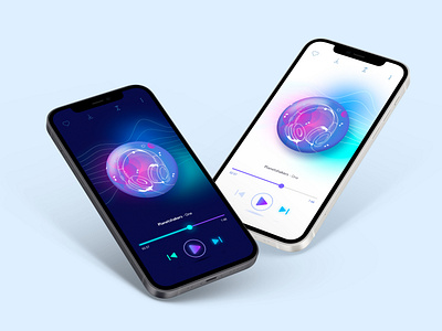 Music app app application art design figma illustration music ui ux vector web