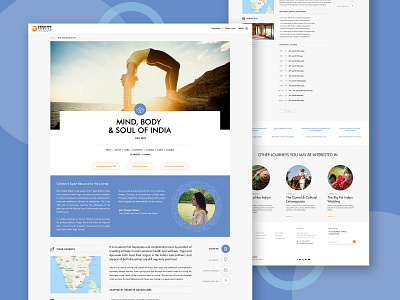 Creative Travel landing page design graphic design minimal tourism traveling ui ux website