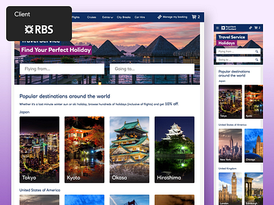Royal Bank of Scotland - Web and Native App app design casestudy client client work design mobile app product design ui ux