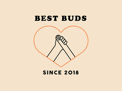 Best buds creative design design dog dog art dog illustration flat flat design friends girls bestfriend graphic design i love my dog illustration illustrator line art love minimal monoline vector vector art