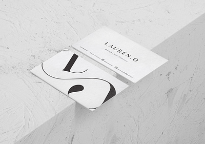 Business Card Design brand identity branding business card design businesscard design fashion brand logo minimal typography