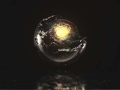 Fossilized Star 3d art c4d design digital art fossil graphicdesign octanerender poster star texture