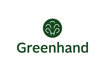 Greenhand - Environmental Organization Logo design brand brand identity branding environment environment logo design environmental organization logo design non profit non profit organization logo organization logo design tree logo