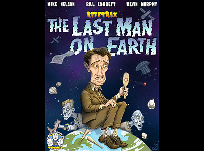 LastManOnEarth Dribbble cartoon drawing illustration mst3k rifftrax