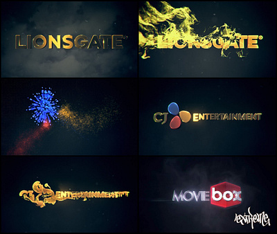 Moviebox branding design logo
